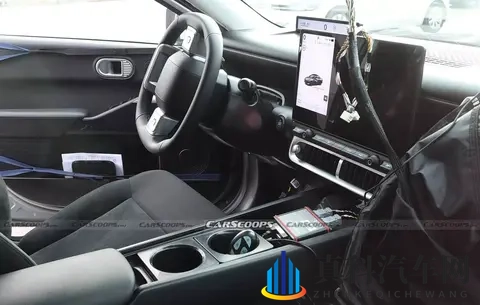 现代IONIQ 3量产版谍照首度公开 内饰布局引关注-1