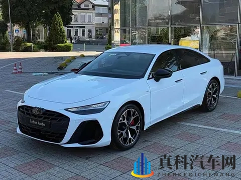 全新A6海外版实车曝光!这次奥迪是真下本了-2