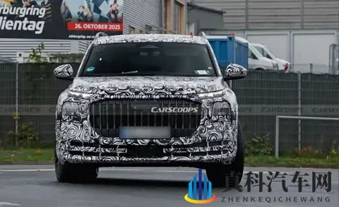 搭载V8发动机！奥迪Q9霍希版谍照曝光，将于2026年亮相-1