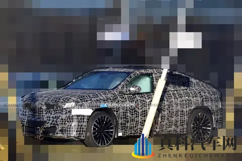 采用最新家族风格,全新宝马iX4测试谍照曝光-1