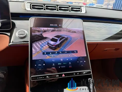 奔驰S400L商务型加装原厂360全景环影系统，让倒车泊车更轻松安全-1