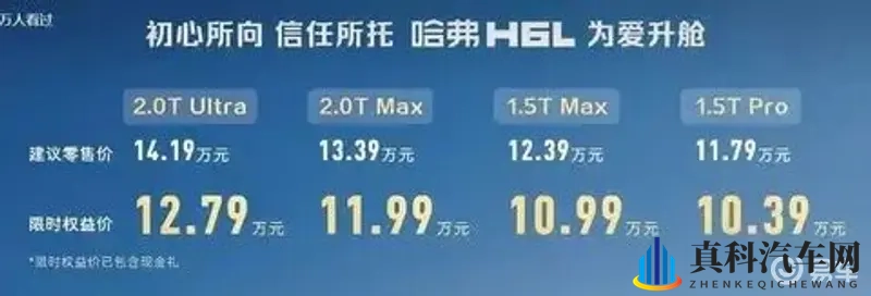 限时起售价1039万元   哈弗H6L上市-1