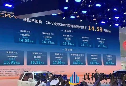 新款CR-V遇上RAV4；家庭出行选哪款更划算？-3