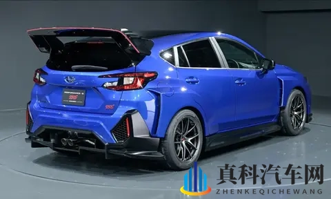 东京车展：斯巴鲁Performance-B STI Concept首发 燃油性能信仰延续-1