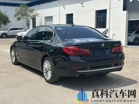 20款宝马5系:10万公里,香槟色外观,18万多开回家!-3