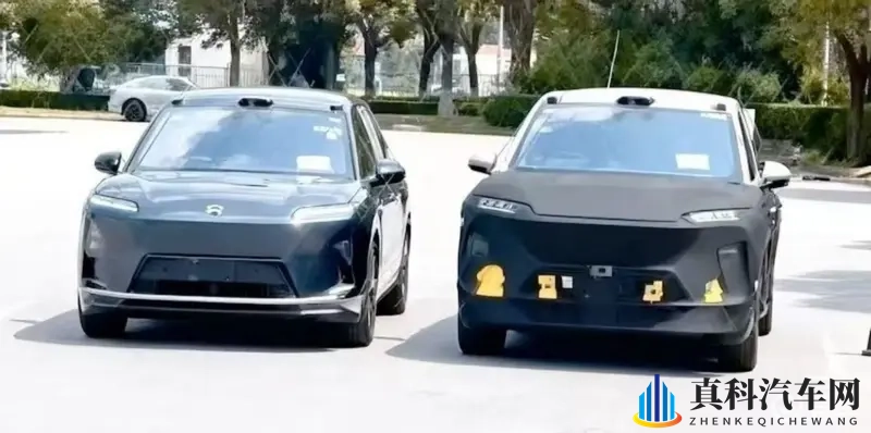 全尺寸身段藏不住,蔚来旗舰级SUV来了?-1