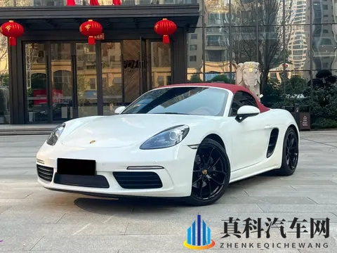 准新保时捷718：23款Boxster，白色敞篷，圆你跑车梦！-3