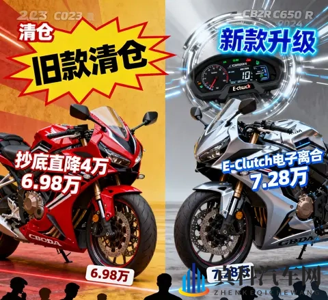 本田CBR650R价格风波 23款抄底直降4万 24款电子离合成抉择关键-1