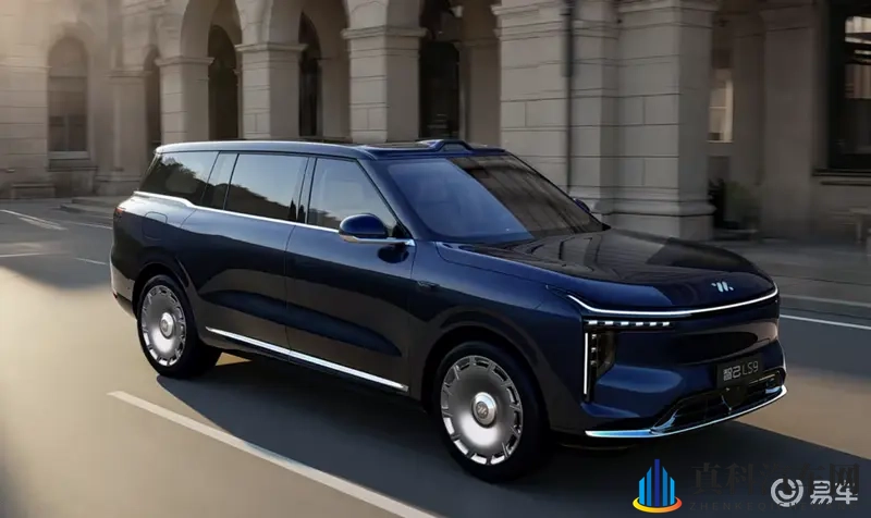智己LS9实车曝光，当压迫感照进现实，真巨无霸-1