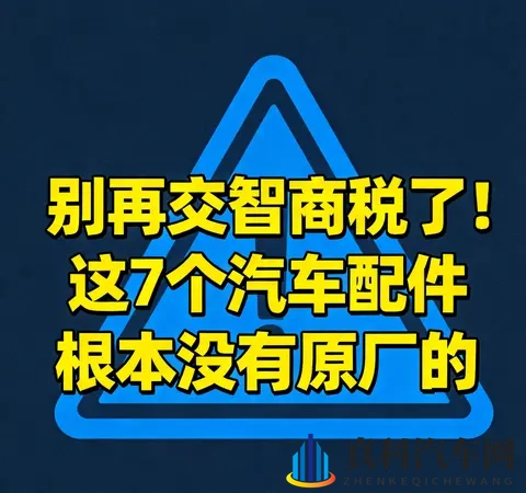 别再交智商税了!这7个汽车配件根本没有原厂的-3