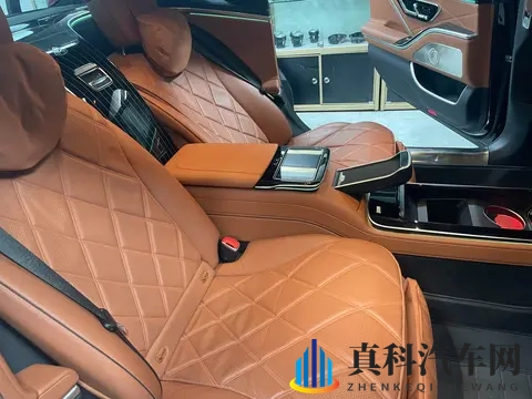 迈巴赫S480新车落地升级行政四座马鞍,享受高配车型一样的效果-2