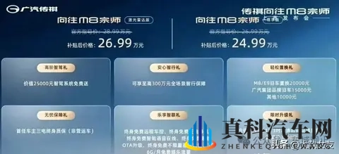 2499万起，向往M8宗师254TOPS算力+192线激光雷达、1400km续航-1
