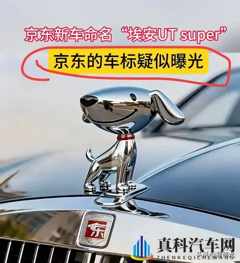 有媒体发了一个京东的车标，是立体的京东小狗，会是这一款吗？-2