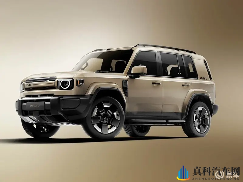 或20万元起,iCAR V27设计硬派有型!中大型SUV-1