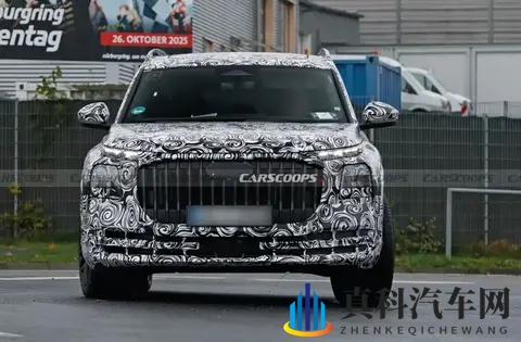 奥迪Q9霍希版谍照曝光！搭V8发动机，竞争迈巴赫GLS？-2