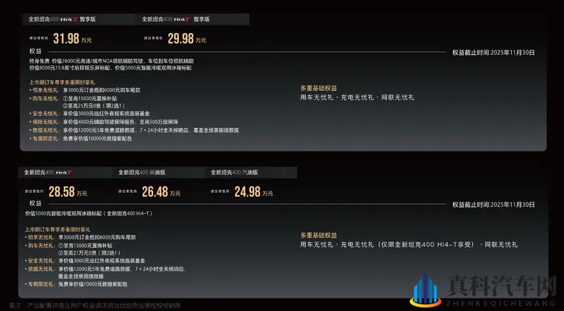 全新坦克400正式上市 2498万元起-1