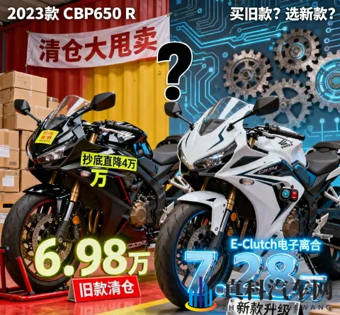 本田CBR650R价格风波 23款抄底直降4万 24款电子离合成抉择关键-3
