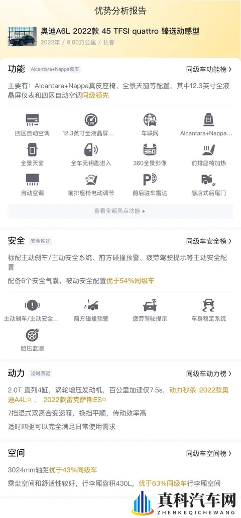 22款奥迪A6L,8万公里,体验四驱豪华,宜商宜家!-1