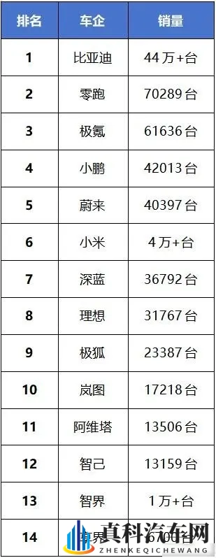 比亚迪月销44万，小米提车等半年，零跑悄悄赚了钱-3