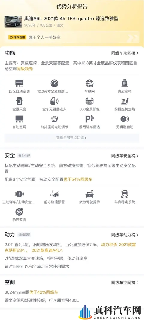 21年奥迪A6L,9万公里,20万出头,宜商宜家好选择?-1