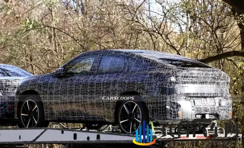 全新宝马iX4谍照曝光，配置和动力参考宝马iX3-2