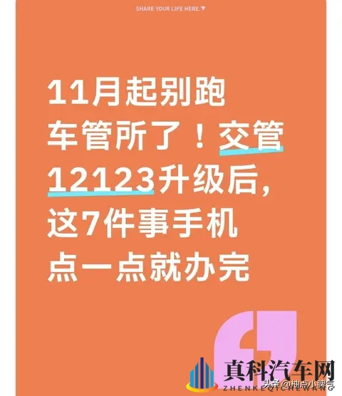 11月起别跑车管所了!交管12123升级后,这7件事手机点一点就办完-1