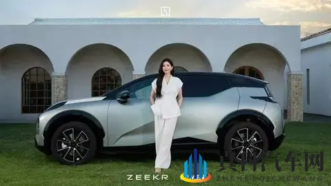 极氪X新车型即将发布!“西雅图绿”哑光车漆质感高级-3