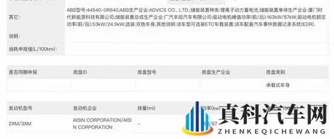 新车|最好752公里_现款1798万元起新款广汽丰田铂智4X续航曝光-2