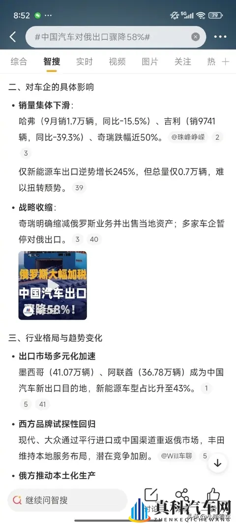 中国汽车对俄出口暴跌 58%！从赚几万到退潮，这堂课值了-2