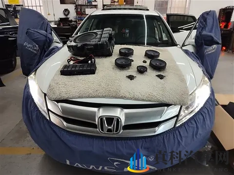 汕头专业汽车音响改装​_本田歌诗图汽车升级德高理想专用音响-3