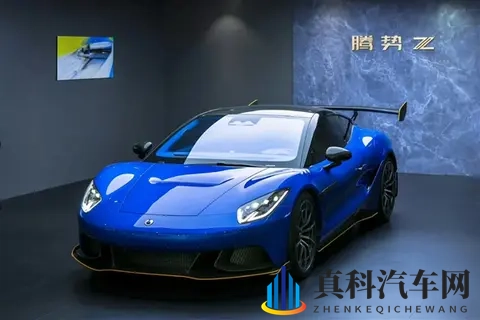 比亚迪又一款超级跑车！腾势Z无伪装亮相 硕大尾翼吸睛-1