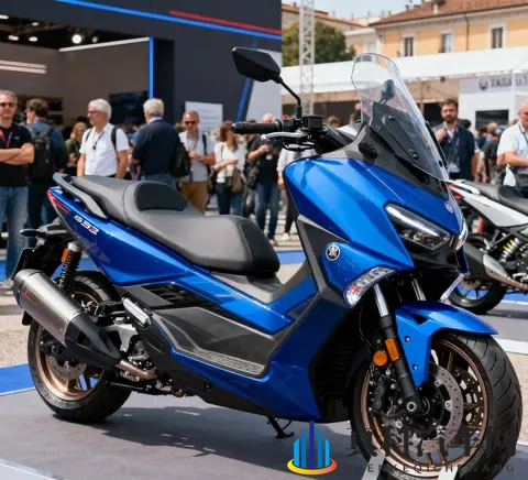 国产大排量踏板破局 升仕552G携550cc双缸亮相米兰 剑指雅马哈TMAX-2