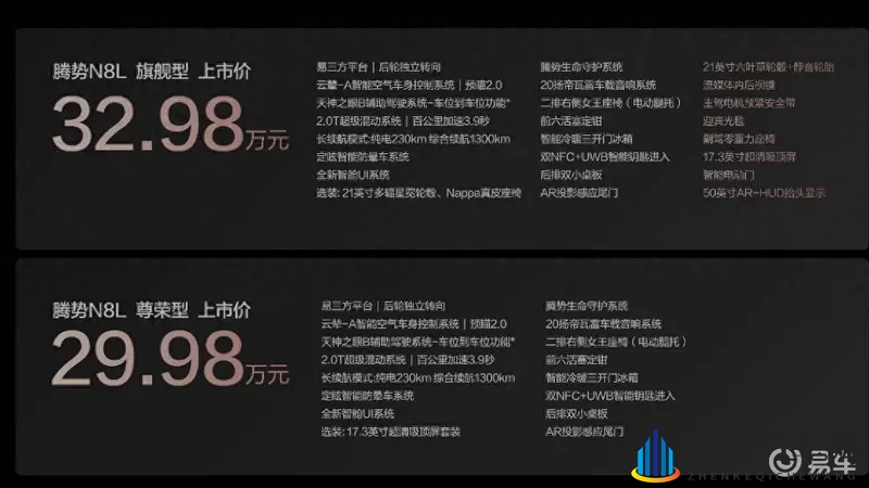 腾势N8L正式上市,售价29.98万-32.98万-1