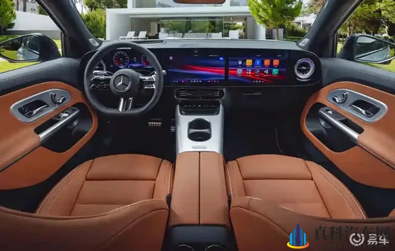 CLA同款内饰，12月8日首发，全新GLB内饰官图发布-1