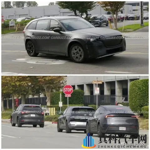 马自达电动SUV加州首曝！前轮位置都改了，剑指特斯拉Model Y！-1