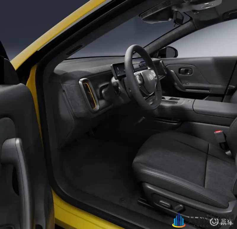 零跑Lafa5纯电轿车内饰官图公布-1