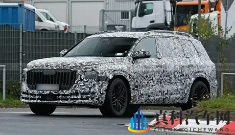 迈巴赫GLS的竞品，奥迪Q9霍希版谍照！品牌新旗舰SUV，真男人开V8-1