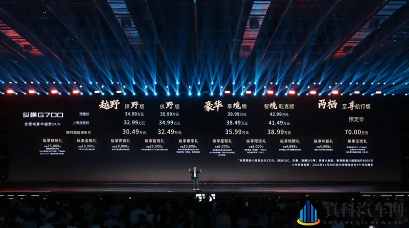 售价32.99万起，能越野还能下水的纵横G700来了！-1
