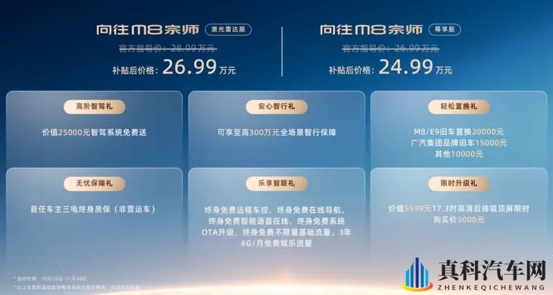 25万级豪华MPV新选择!传祺向往M8宗师24.99万起-1