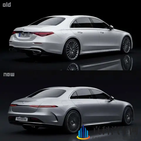 全新一代奔驰S级渲染图曝光 配备大尺寸盾牌式前格栅-2