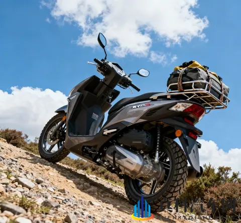 踏板车的叛徒 离地160mm+能爬坡 五羊本田凯烁125来砸场子了-2