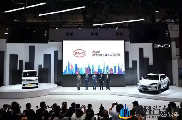 比亚迪东京车展秀新作K-EV,全球化版图再扩张-1