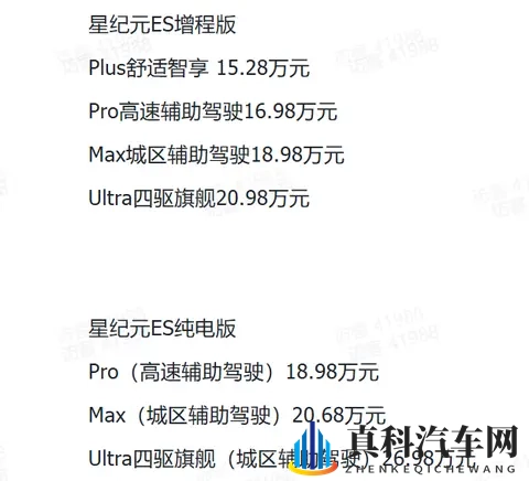 星纪元ES开始务实了！1528万元起售，能和小米SU7错位竞争？-2