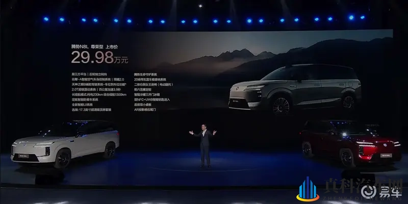 炸裂!腾势N8L上市价格公布:大6座起售价不到30万-1