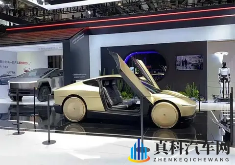 2025进博会：特斯拉Cybercab无人驾驶出租车亚太首发亮相-2