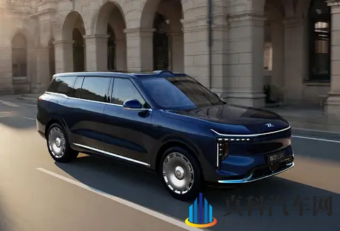 大6座SUV，智己LS9内饰官图发布，2+2+2布局，配冰箱+彩电+大沙发-3