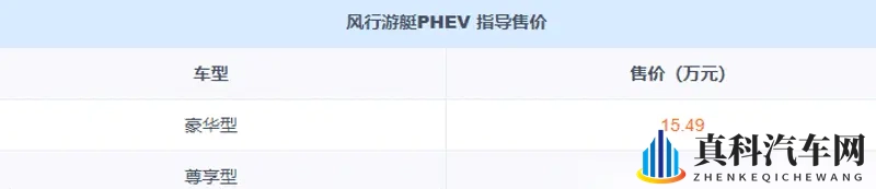 东风新游艇PHEV上市,1549万起,单电机插混-1