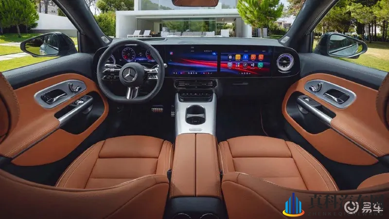 新奔驰GLB内饰官图，套娃设计无惊喜-1