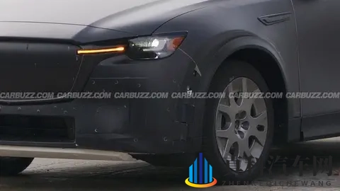 剑指特斯拉 Model Y，马自达全新纯电 SUV 首度现身-3