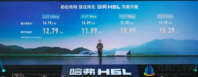 哈弗H6L正式上市，售价1179万元起-1